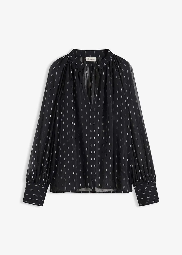Blusa transparente