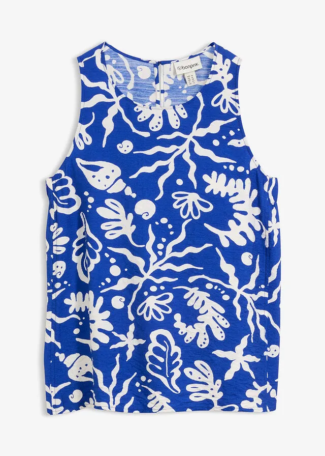 Blusa de viscosa fluida