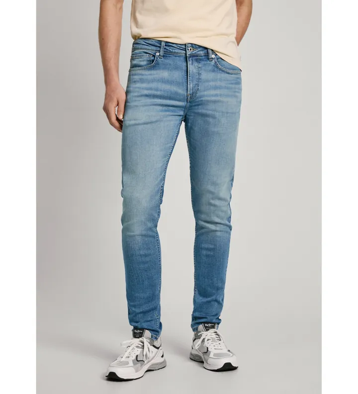 Pepe Jeans para hombre. PM207387HV0 Jeans Skinny azul (28/30), Casual, Algodón, Denim, Sostenible