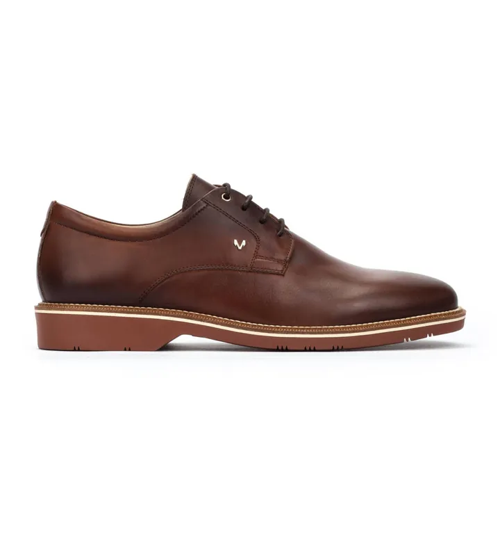 Martinelli para hombre. 1689-2889Z Zapatos de Piel Watford marrón (41), Plano, Cordones, Casual, Clásico
