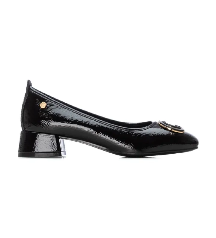 Carmela para mujer. 16254003-NEGRO Zapatos 162540 negro (36), 3 a 5cm, Ninguno, Casual, Charol