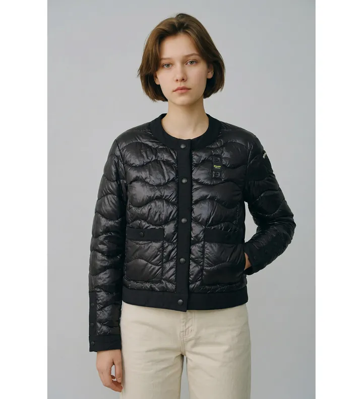 Blauer para mujer. 26SBLDC02176 Chaqueta Hadley negro (L), Casual, Nylon