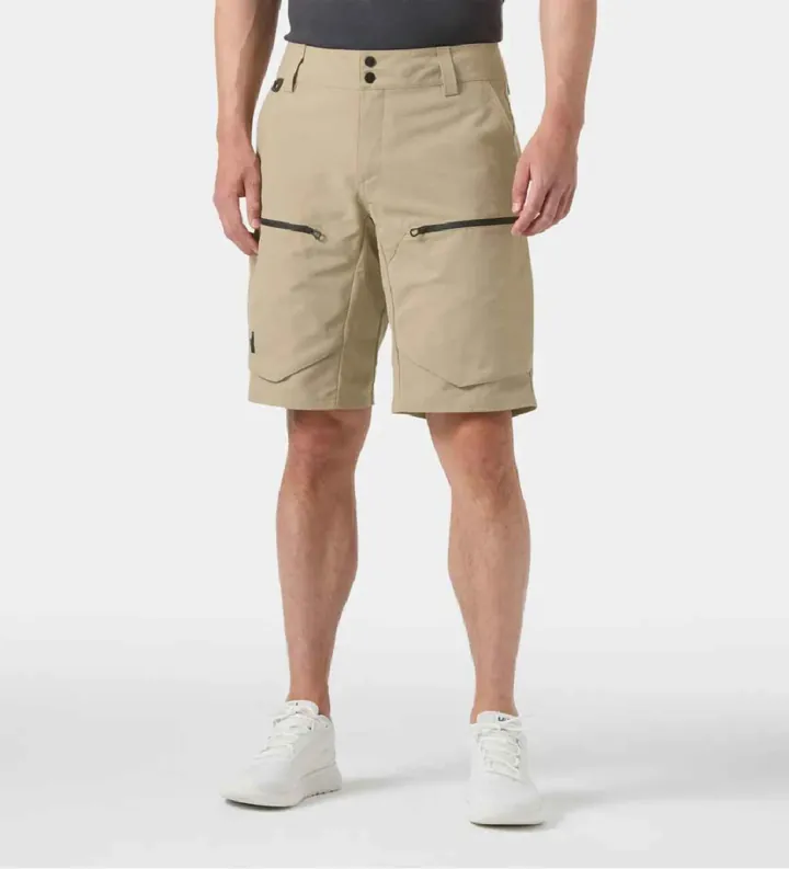 Helly Hansen para hombre. 34272 Shorts Crewline Cargo 2.0 beige (36), Casual, Deportivo, Outdoor, Multideporte, Poliamida