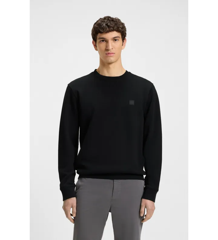 BOSS para hombre. 50509323 Sudadera Westart negro (M), Casual, Algodón