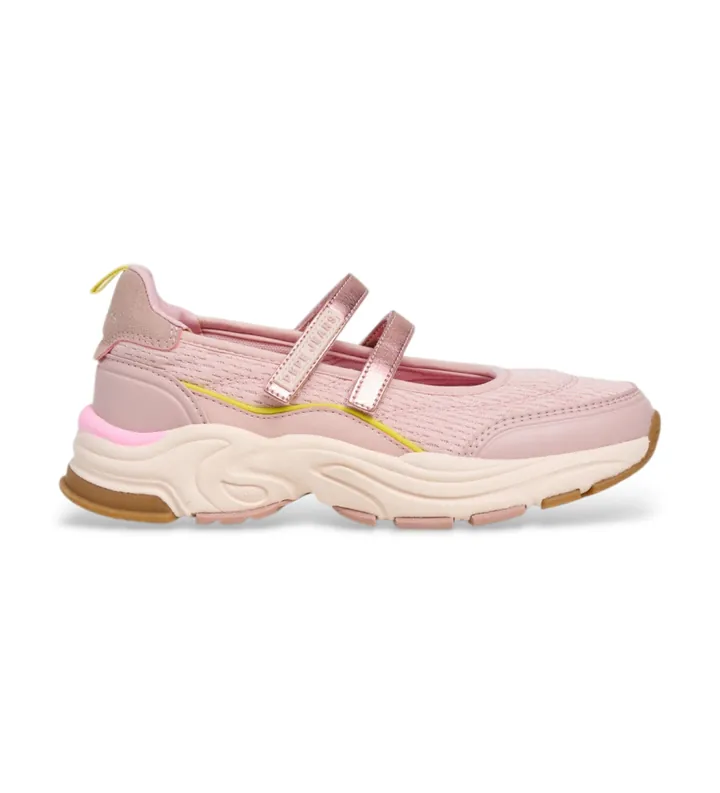 Pepe Jeans para mujer/niña. PGS600006 Zapatillas Mave Ballet rosa (32), 1 a 3cm, Velcro, Casual, moda infantil