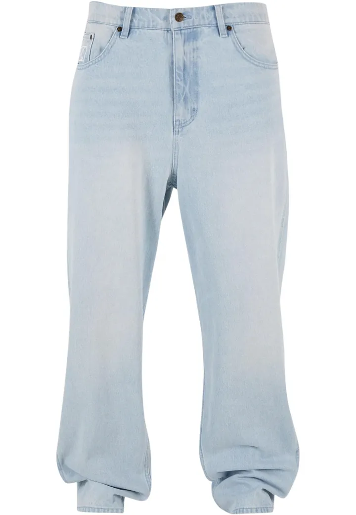 Karl Kani Vaquero azul claro / blanco