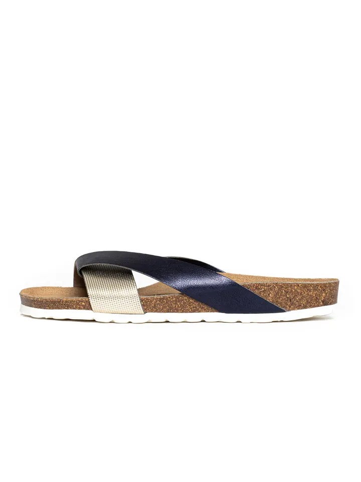 Bayton Zapatos abiertos 'Mildura' beige / marrón / negro