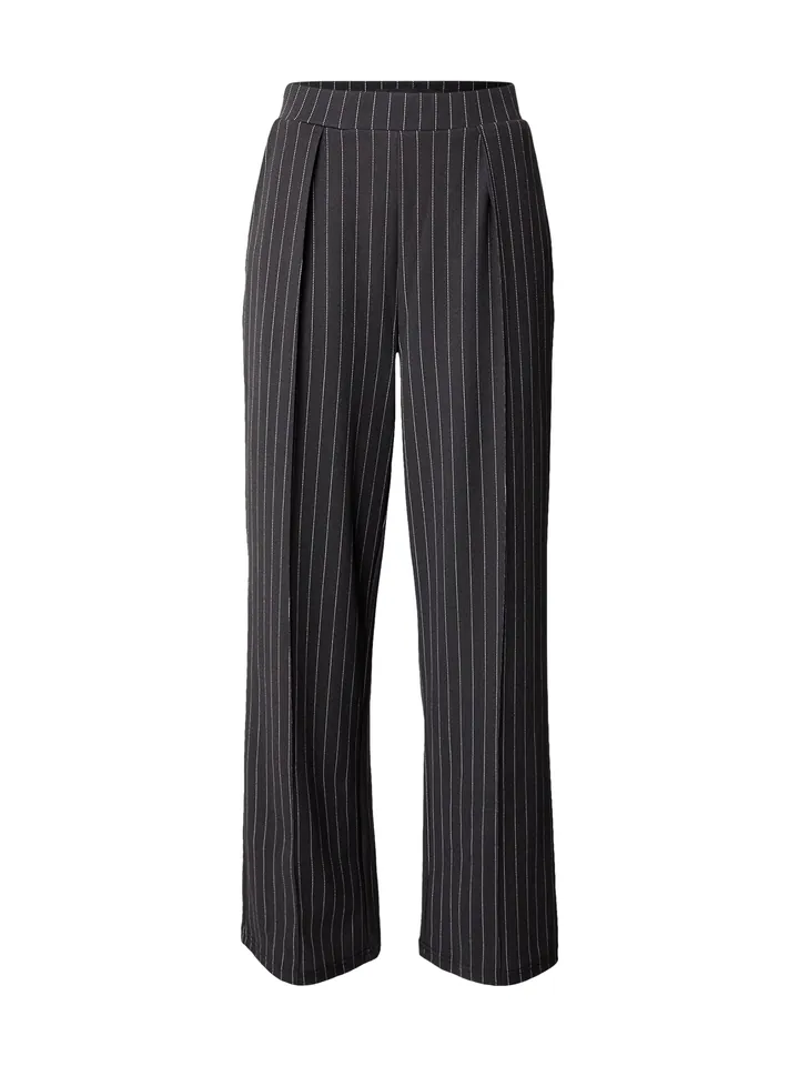 VERO MODA Pantalón 'VMHenna' negro / blanco
