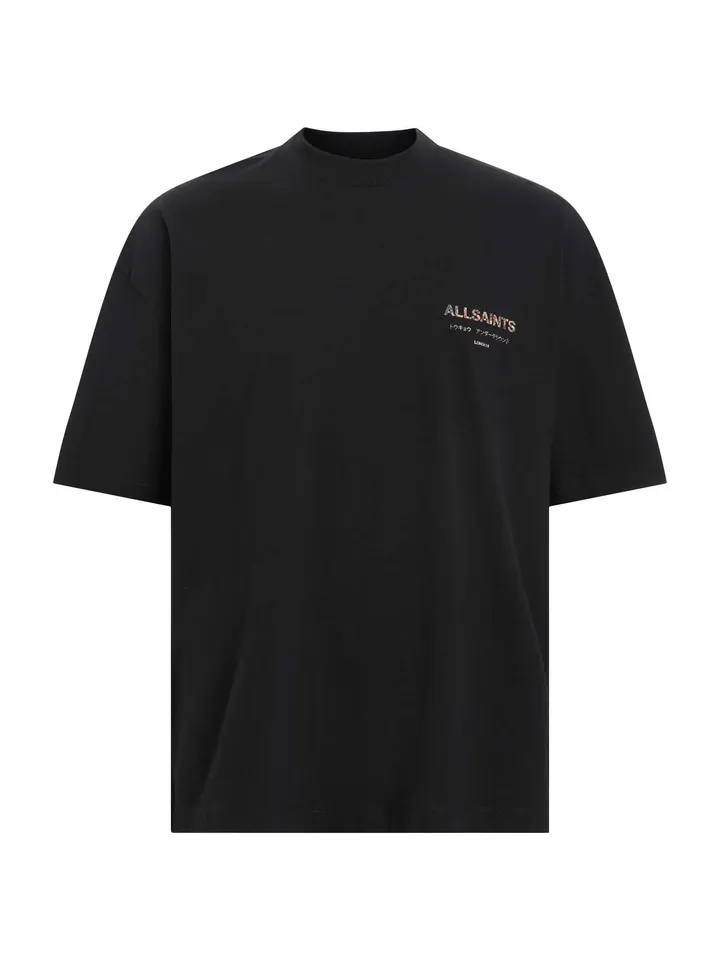 AllSaints Camiseta 'Underground'  negro