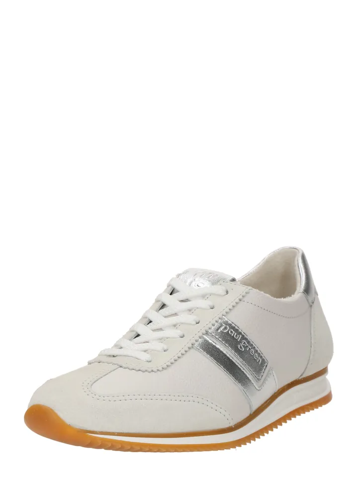Paul Green Zapatillas deportivas bajas beige claro / plata