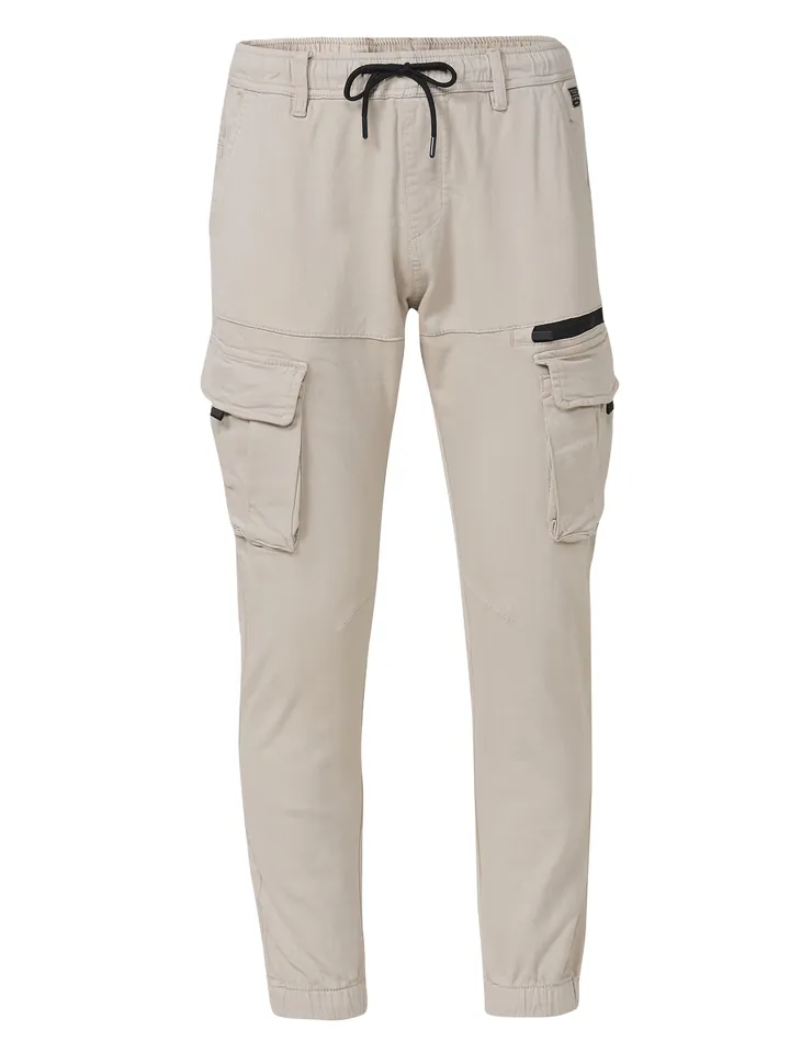 KOROSHI Pantalón cargo piedra