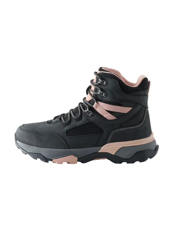 Next Botines con cordones 'Forever Comfort®' rosa / negro