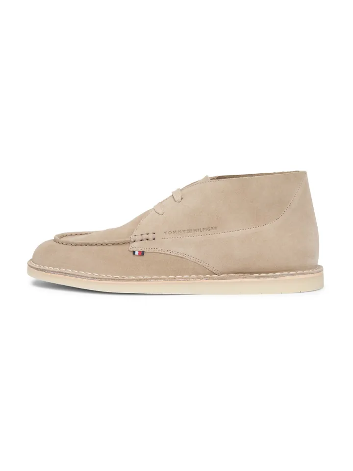 TOMMY HILFIGER Botas con cordones beige