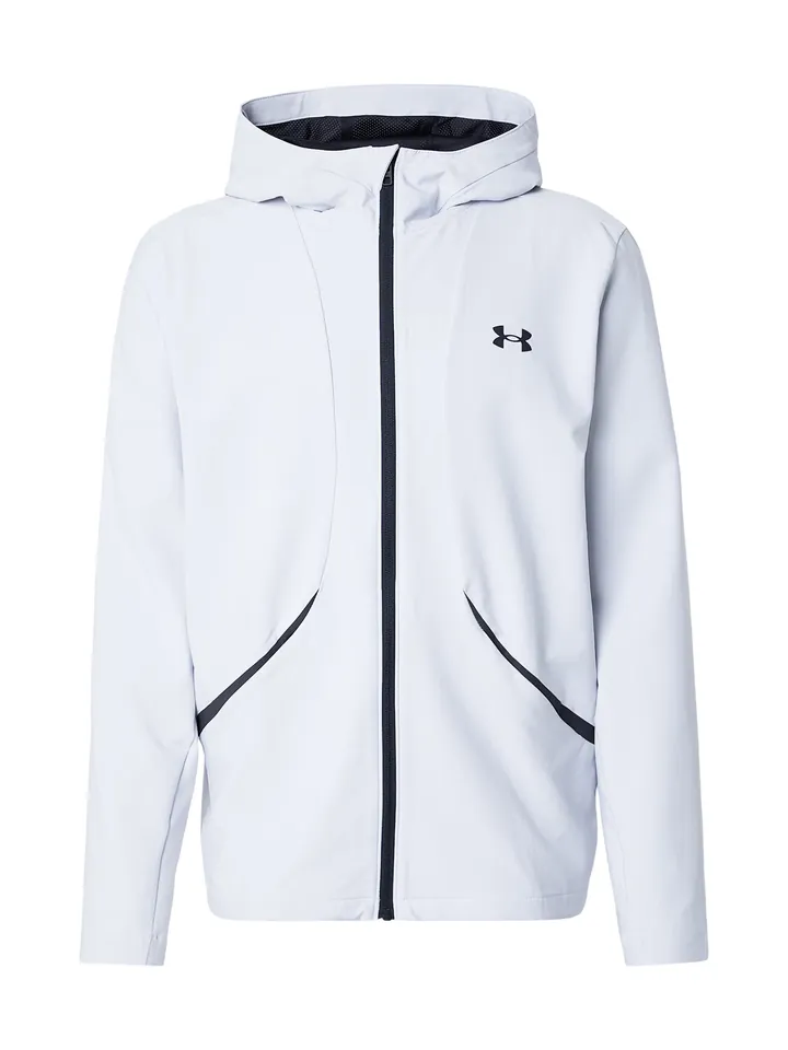 UNDER ARMOUR Chaqueta deportiva 'Unstoppable'  gris / negro