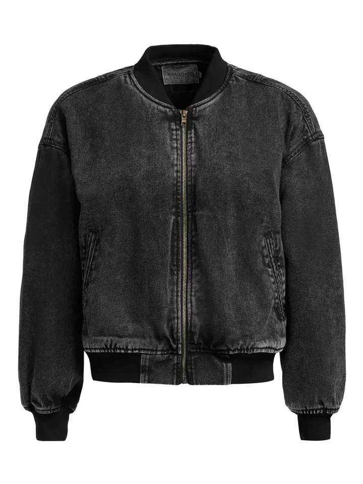 khujo Chaqueta de entretiempo 'Clara'  negro