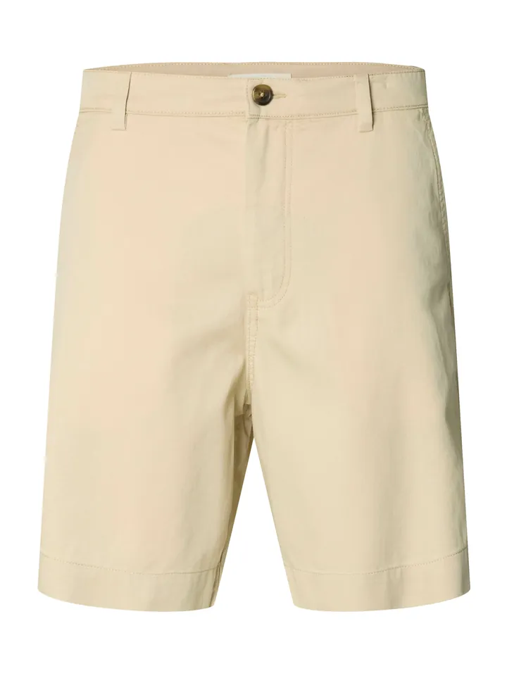 SELECTED Pantalón chino 'SLHHARRY' crema