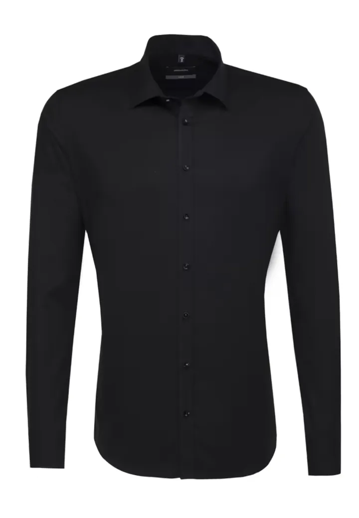 SEIDENSTICKER Camisa de negocios  negro