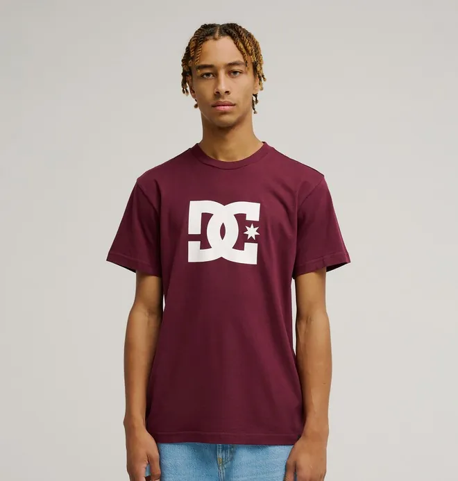 DC Star - Camiseta de manga corta Rojo hombre