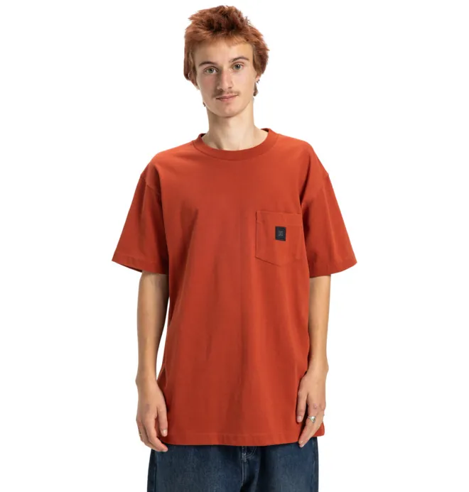 DC 1994 - Camiseta de manga corta con bolsillo Naranja hombre