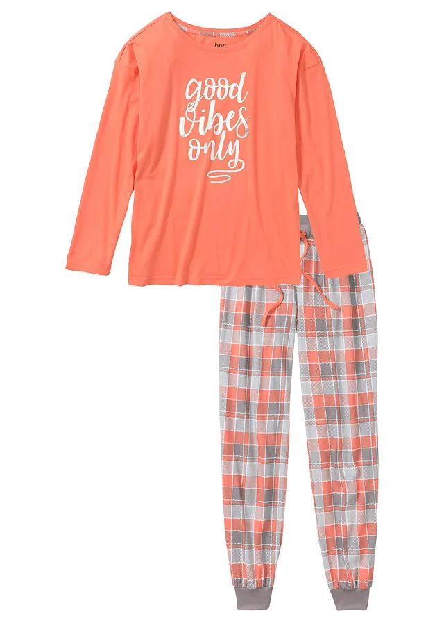 Pijama de algodón orgánico puro