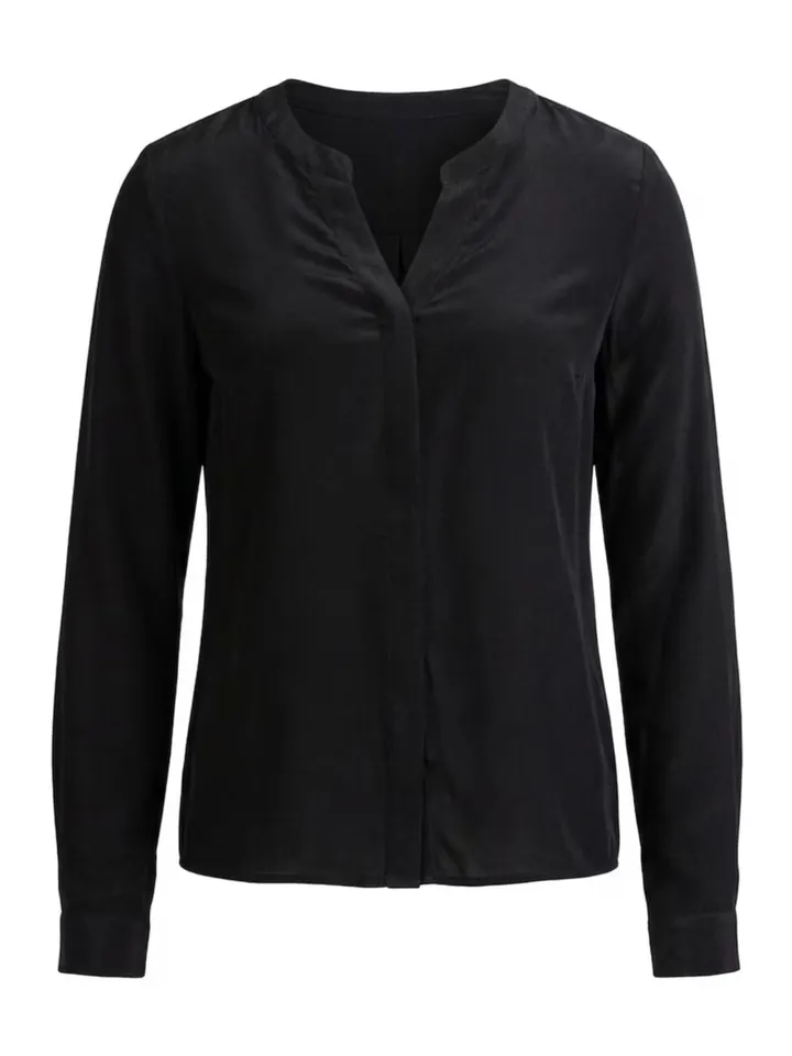 Posh Gear Blusa 'Seidenbluse Nobicetta' negro