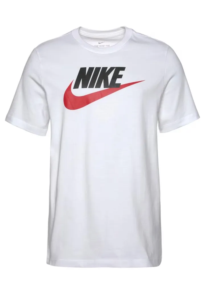 Nike Sportswear Camiseta 'Icon Futura' rojo / blanco