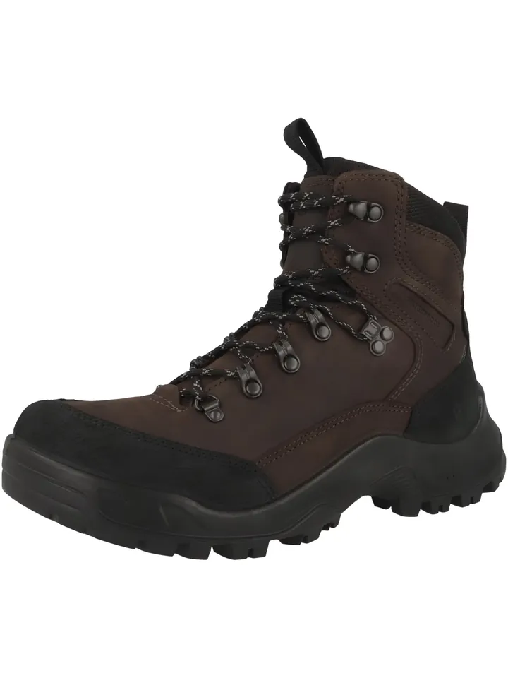 ECCO Botas con cordones 'Offroad'  marrón oscuro / negro