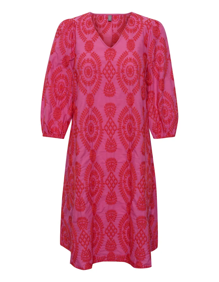 CULTURE Vestido 'Tia' rosa