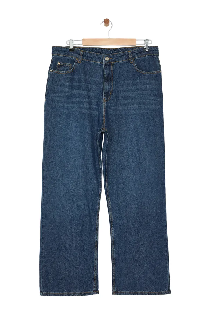 Trendyol Curve Vaquero  azul oscuro
