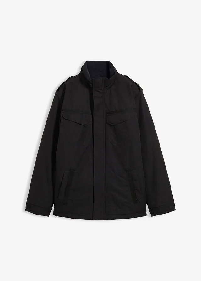 Chaqueta funcional impermeable con capucha enrollable