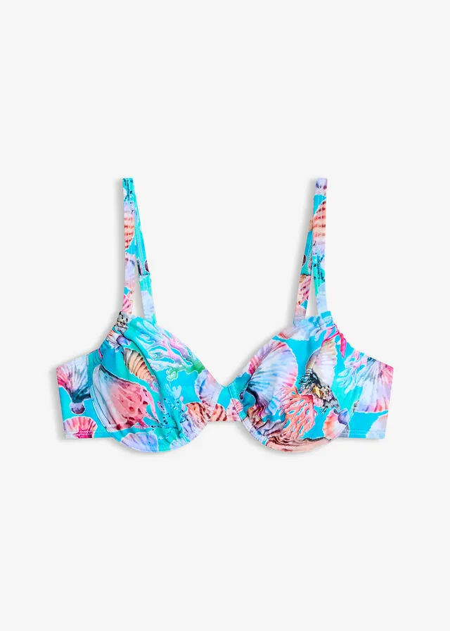 Top de bikini con aros