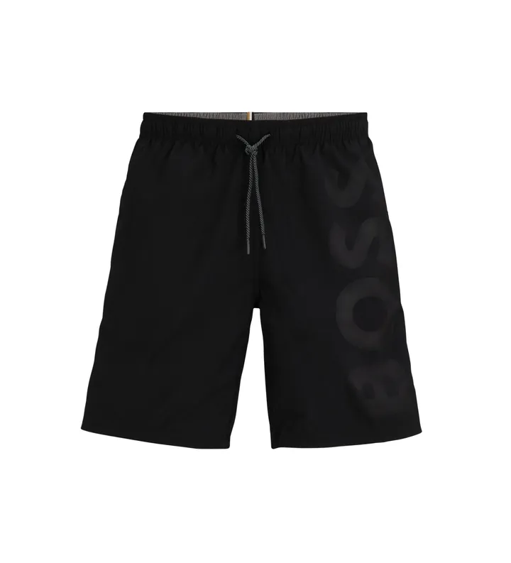 BOSS para hombre. 50509127 Bañador Orca negro (L), Beachwear, Poliéster Reciclado, Sostenible