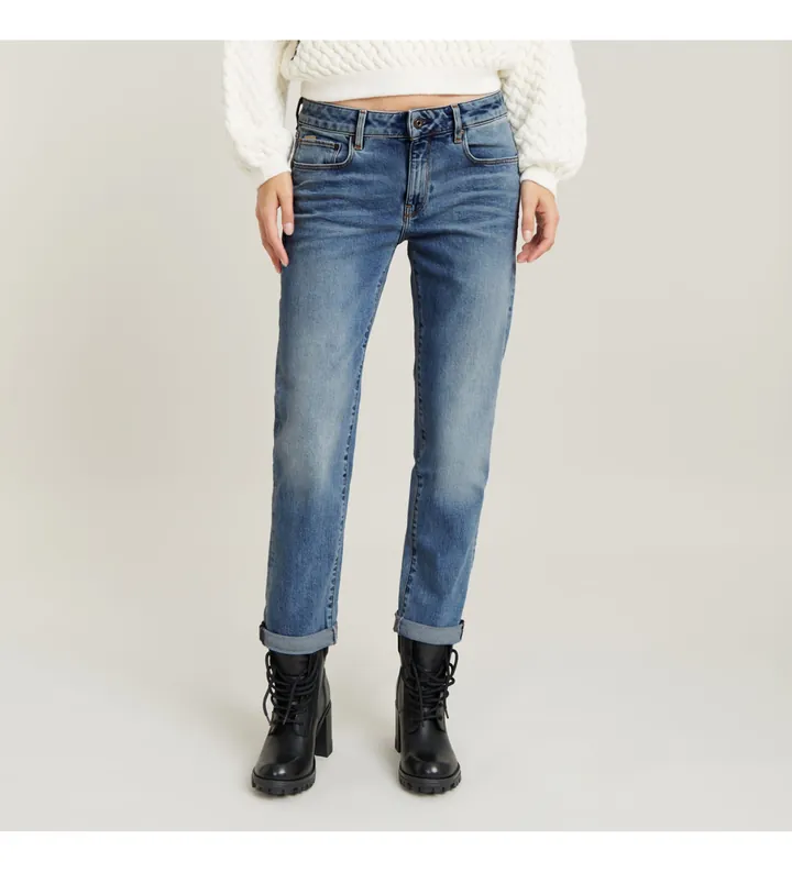 G-Star para mujer. D15264-C052-8436 Jeans Kate Boyfriend azul (29/34), Casual, Algodón, Denim