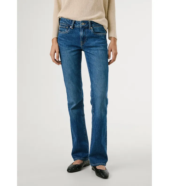 Pepe Jeans para mujer. PL2047325VA Jeans Bootcut Piccadilly azul (25/30), Casual, Algodón, Denim
