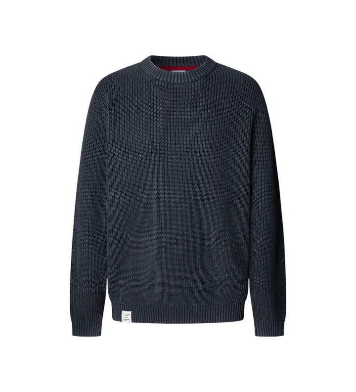 Pepe Jeans para hombre. PM7000022 Jersey Parker marino (S), Casual, Algodón
