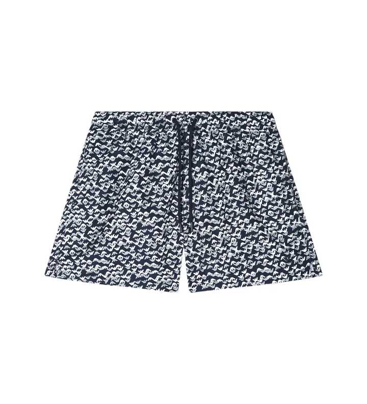 Emporio Armani para hombre. EM000583_AF20440 Bañador Allover marino (L), Beachwear, Poliéster