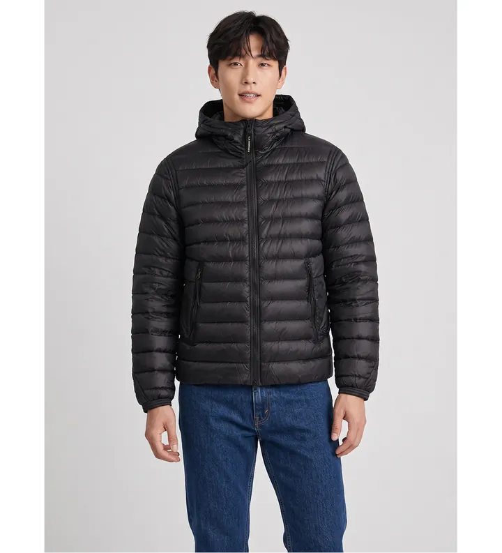 C.P. Company para hombre. 21CMOW126A110416A Chaqueta ligera Google negro (L), Casual, Poliamida