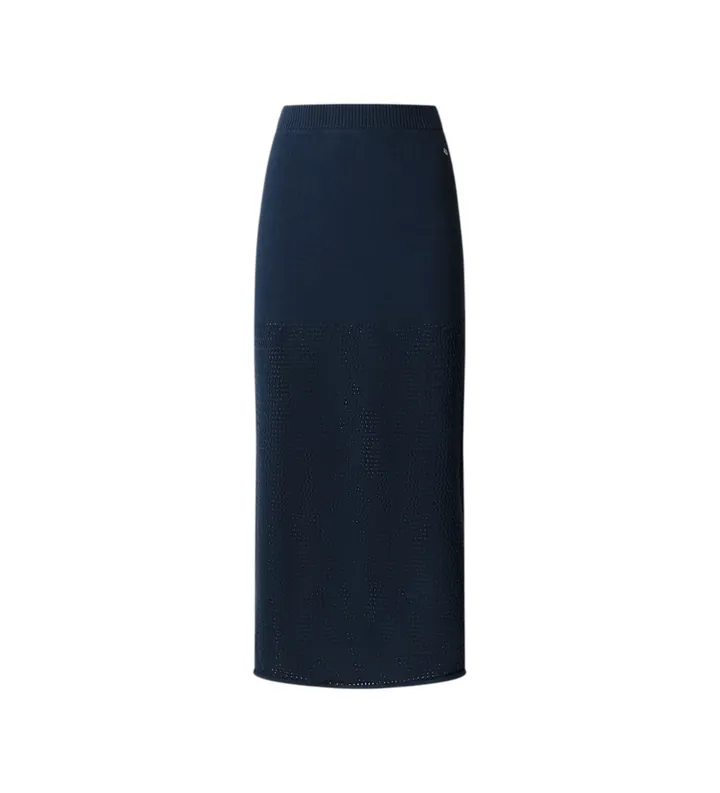Pepe Jeans para mujer. PL9011922 Falda Kadali marino (XL), Casual, Algodón