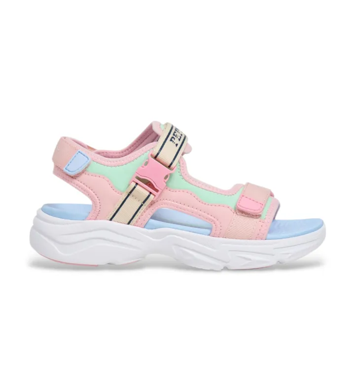 Pepe Jeans para mujer/niña. PGS900001 Sandalias Blaire One rosa (36), Tela, Plano, Velcro, Casual, moda infantil