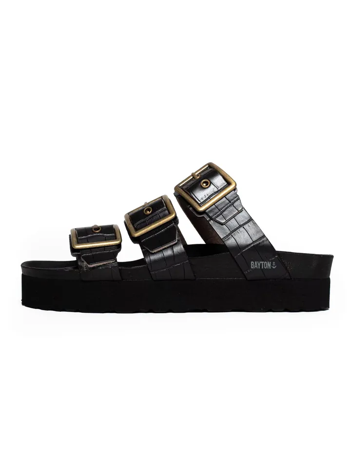 Bayton Zapatos abiertos 'Castelo' negro