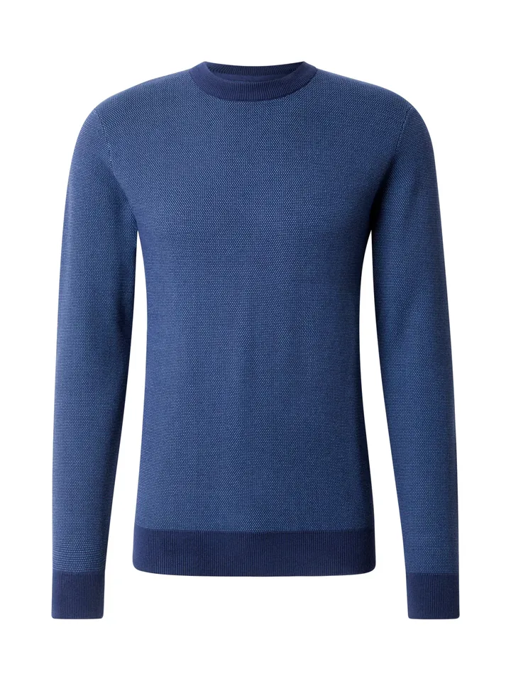 BLEND Jersey  azul / azul oscuro
