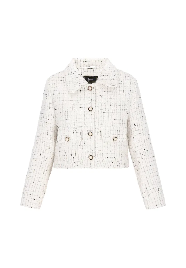 faina Blazer negro / blanco