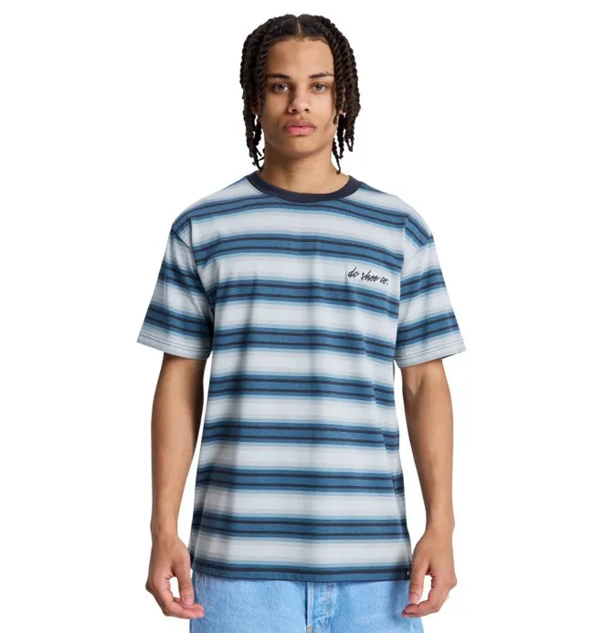 Sheriff Stripe - Camiseta de manga corta Azul Hombre