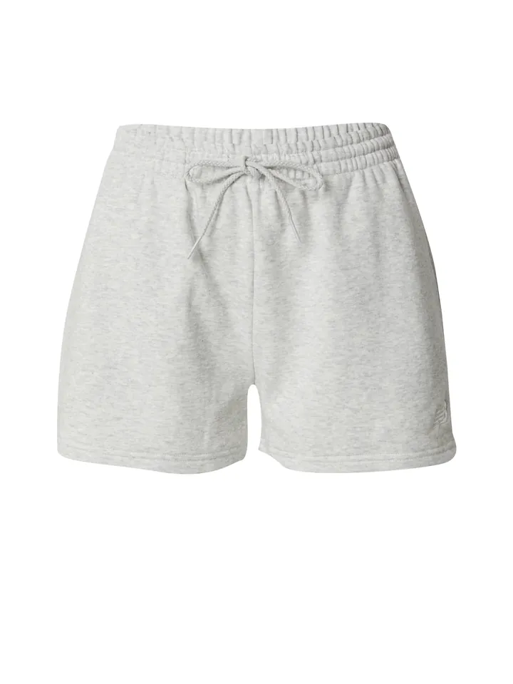 new balance Pantalón deportivo 'Essentials' gris moteado / blanco