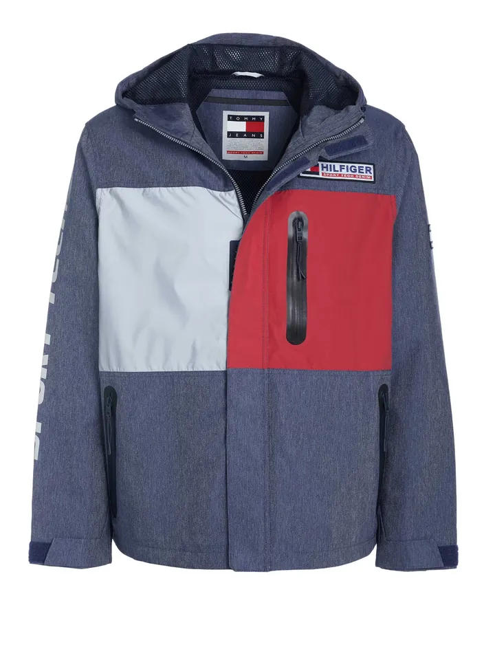 TOMMY HILFIGER Chaqueta de entretiempo azul