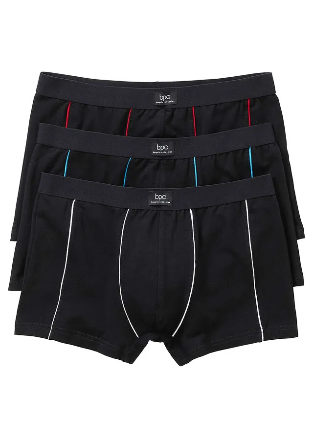 Pack de 3 calzoncillos bóxer ajustados