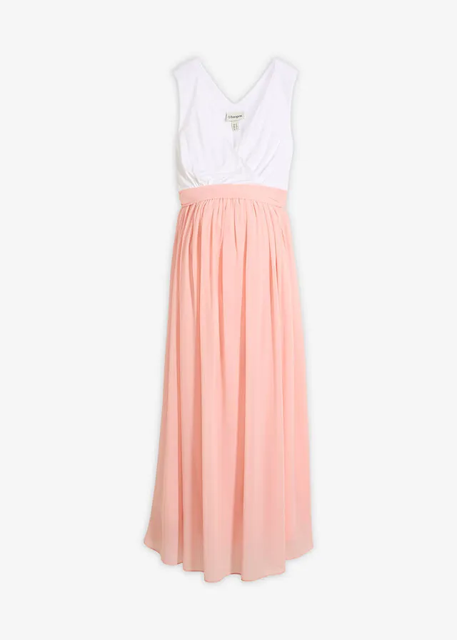 Elegante vestido premamá con función de lactancia