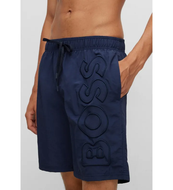 BOSS para hombre. 50469329 Bañador Ballena 10238098 marino (L), Casual, Beachwear, Poliamida