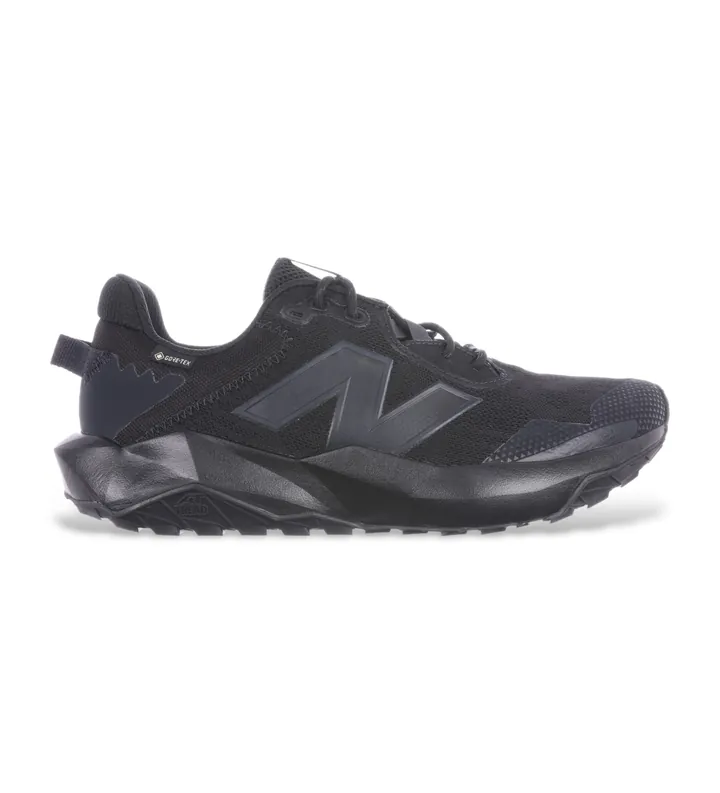 New Balance para hombre. MTNTRGV6 Zapatillas DynaSoft Nitrel v6 Gore Tex negro (40 2E), Plano, Cordones, Casual