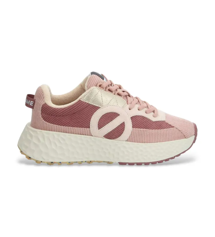 NO NAME para mujer. KNVCDD0 Zapatillas Carter Runner Daddy rosa (36), 1 a 3cm, Cordones, Casual, Poliéster reciclado